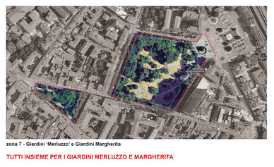 Tutti insieme per i Giardini Merluzzo e Margherita Luoghi da vivere, aree verdi da conoscere